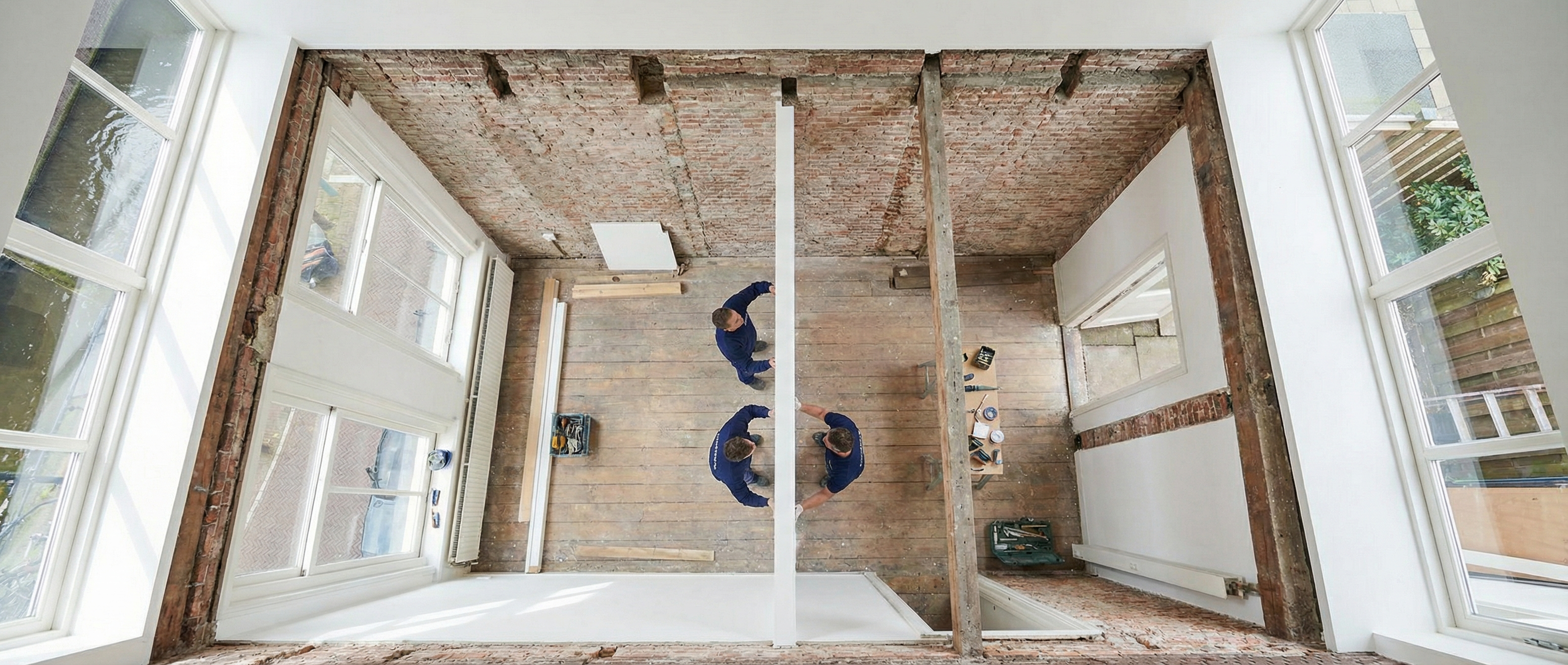 Woningsplitsen in Nederland - moderne woningen